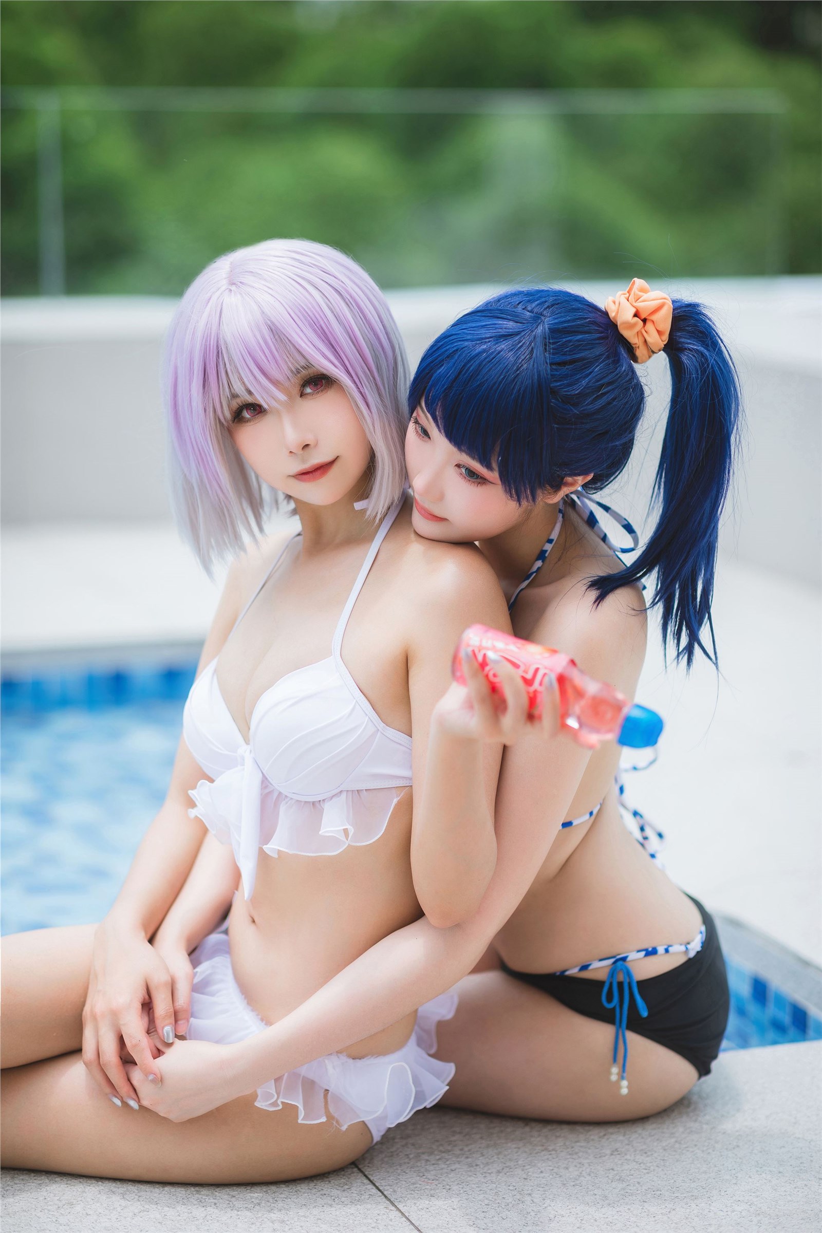 Momoko SunflowerGuaxi Sauce Vol.037 SSSS GRIDMAN Bao Duo Liu HuaXin Tiao Qian swimsuit(8)